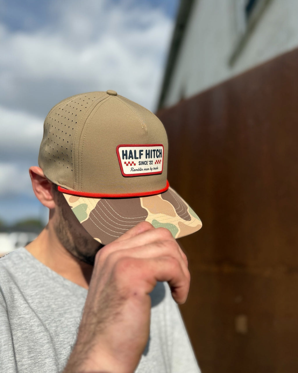 Duck Camo Vintage Logo Hat